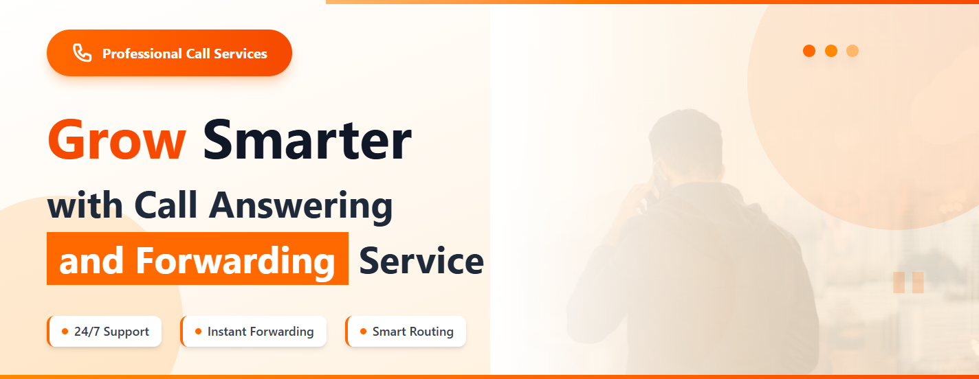 Grow Smarter with Call Answering and Forwarding Service